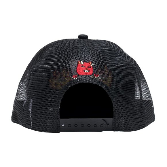 Ripndip Devils Work Black Trucker Cap - Picture 2 of 3